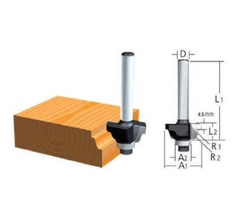 Freze Bıçağı 6x26 Mm