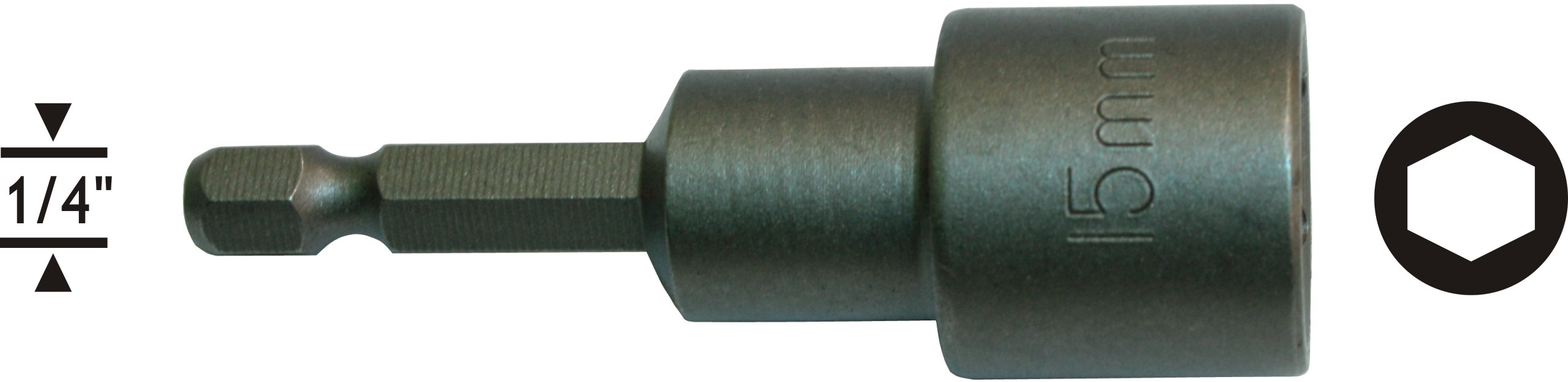 Somun Adaptörü 1/4"X65x12 Mm