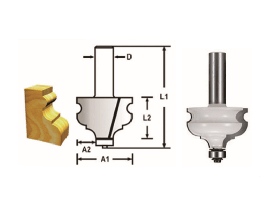 Freze Bıçağı 12x44.5 Mm