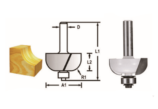 Freze Bıçağı 8x31.8 Mm