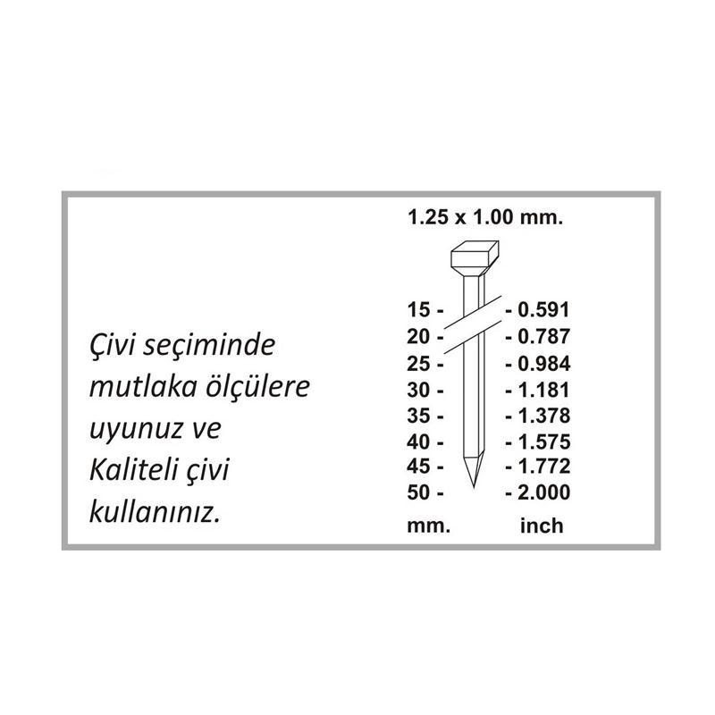 Havalı Çivi Çakma Tabancası