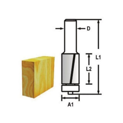 Freze Bıçağı 6x6 Mm