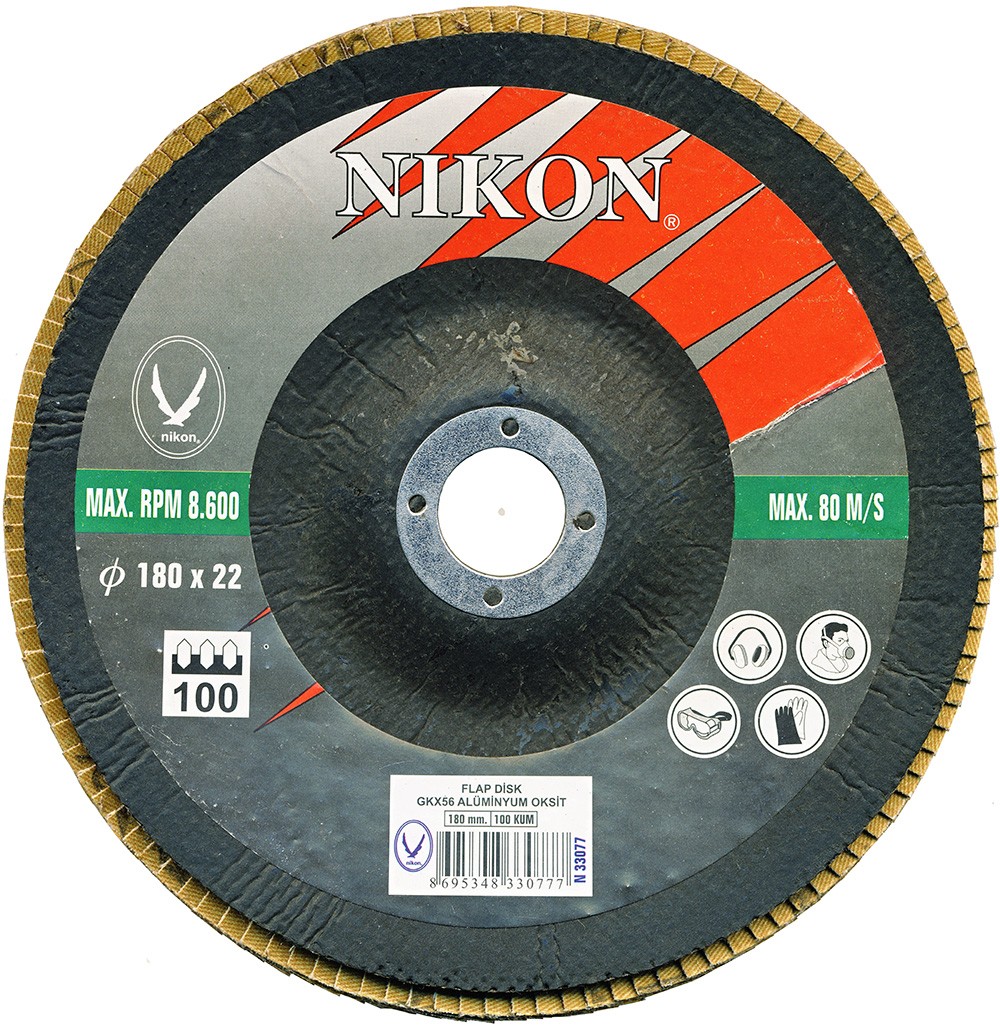 Flap Disk 115 Mm 80 Kum