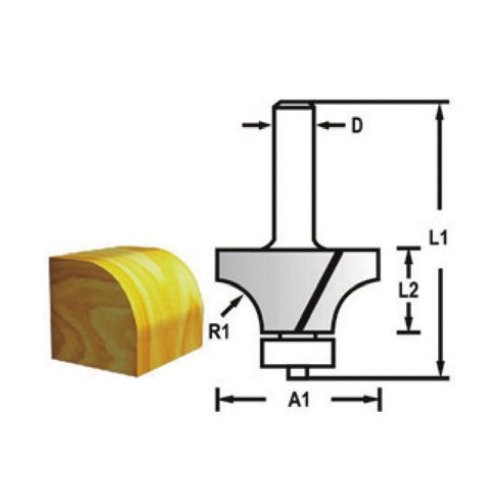 Freze Bıçağı 12 Mm