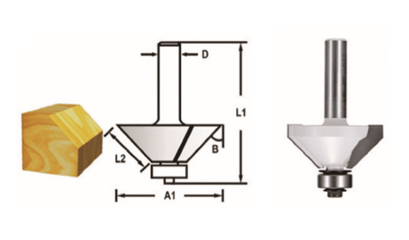 Freze Bıçağı 12x50.8 Mm