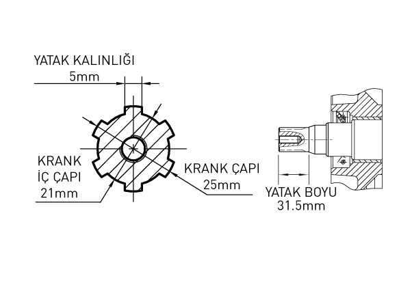 Dizel Motor 7 Hp