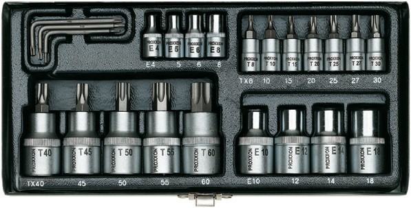 24 Parçalı Torx Lokma Takımı