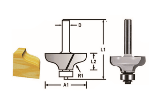 Freze Bıçağı 8x31.8 Mm