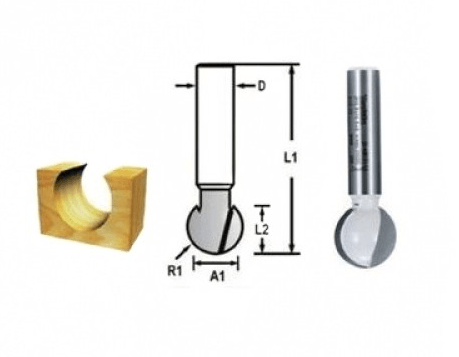 Freze Bıçağı 8x15.9 Mm