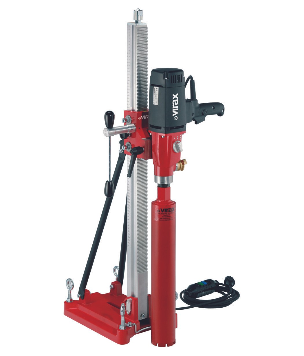 Vırax 050110 V150 Karot Makınası+Stand