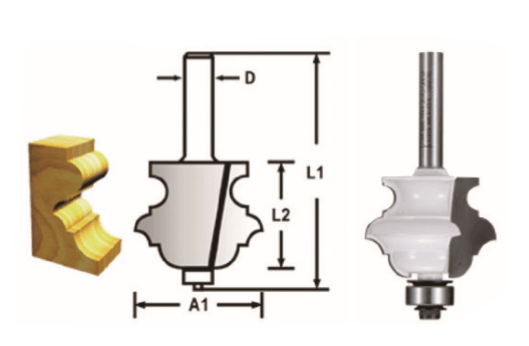 Freze Bıçağı 12x57.2 Mm