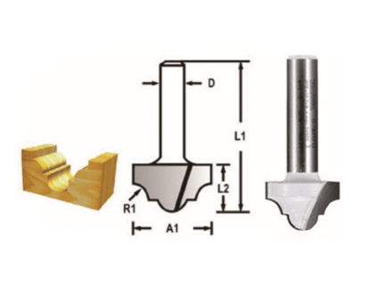 Freze Bıçağı 12x31.8 Mm