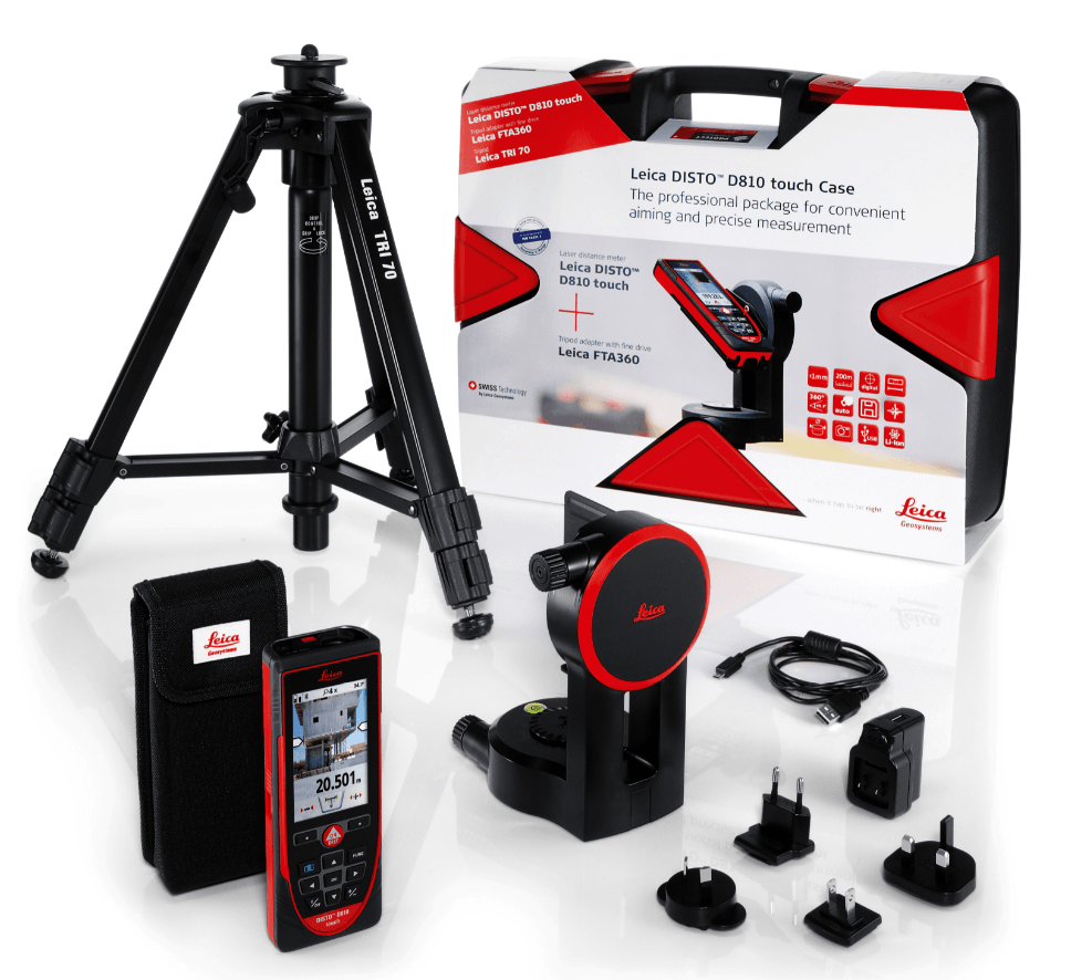 Leıca Dısto™d810 Touch Set Lazer Metre