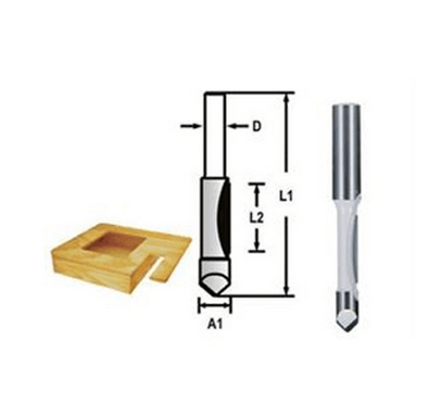 Freze Bıçağı 12x9.5 Mm