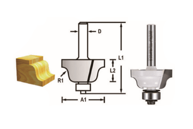 Freze Bıçağı 8x28.6 Mm