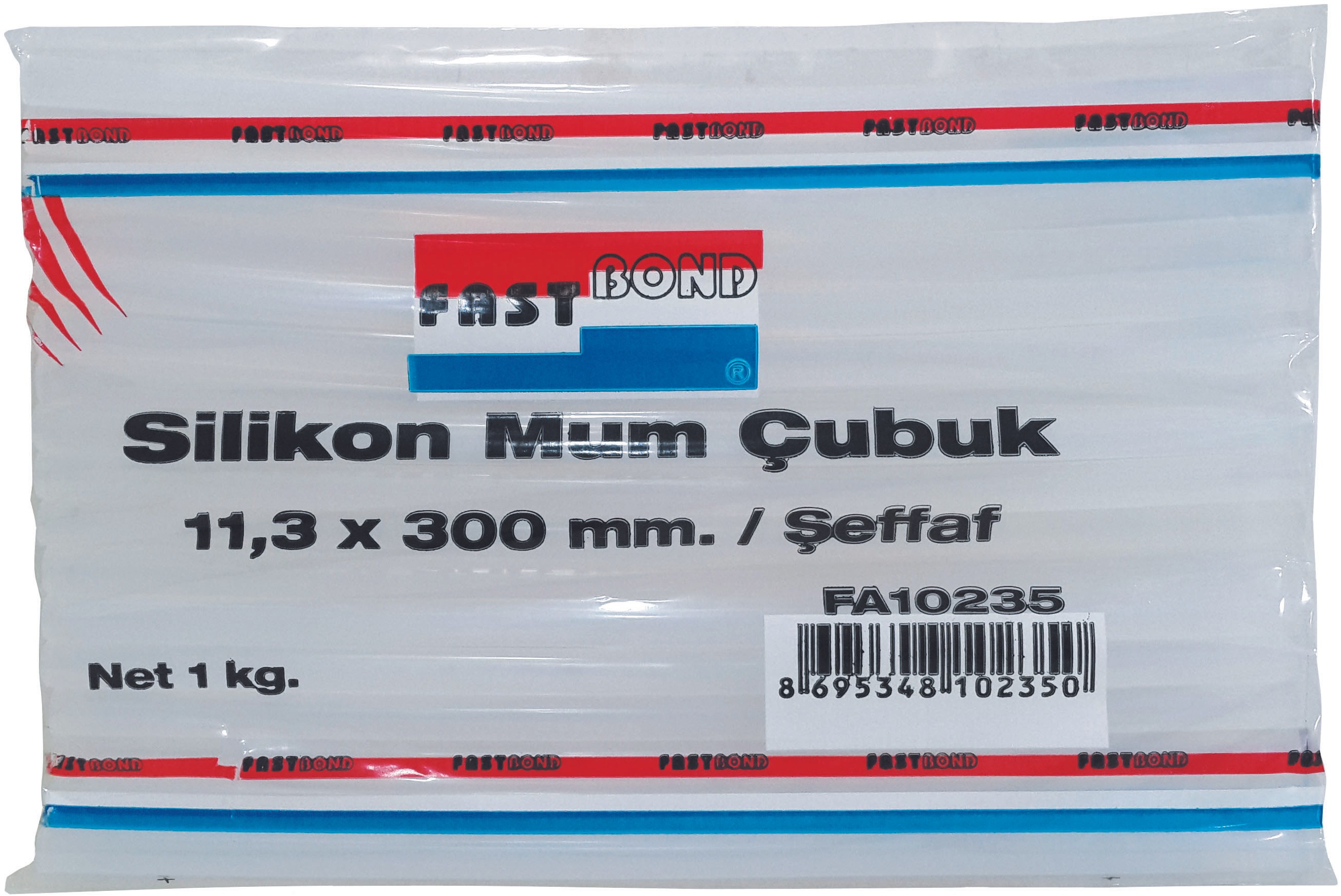 Şeffaf Kalın Silikon Mum Çubuk