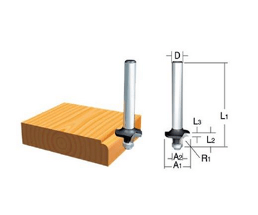 Freze Bıçağı 6x21 Mm