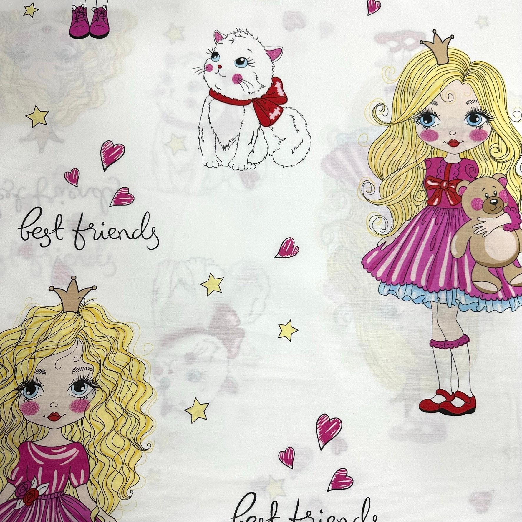 Pink Princess Poplin Fabric