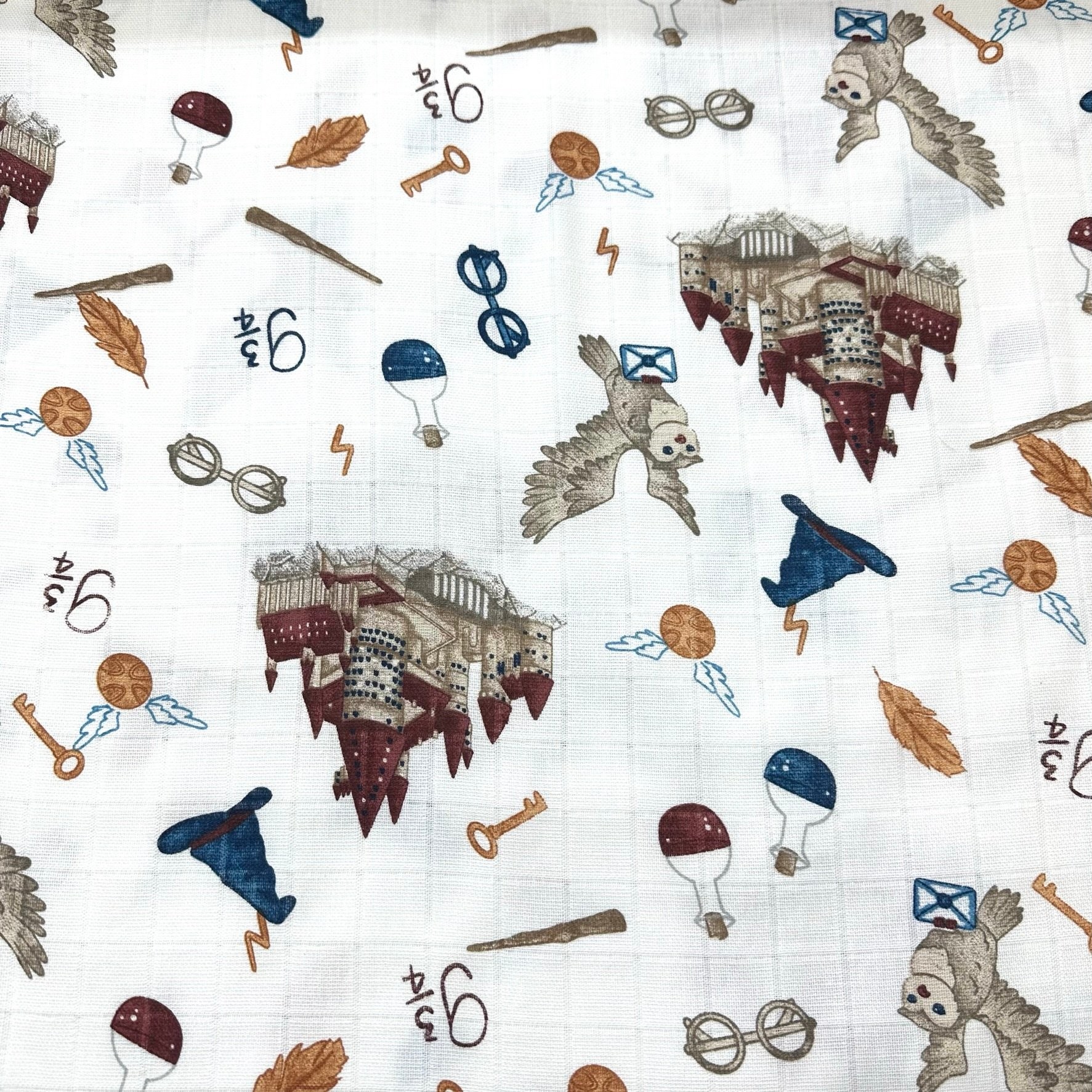 The Land Of Sorcerers Muslin Cloth Fabric