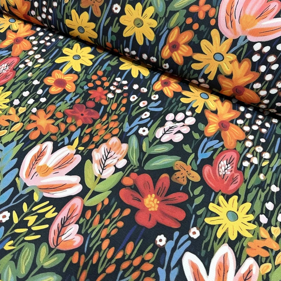 Floral Garden Digital Printing Fabric