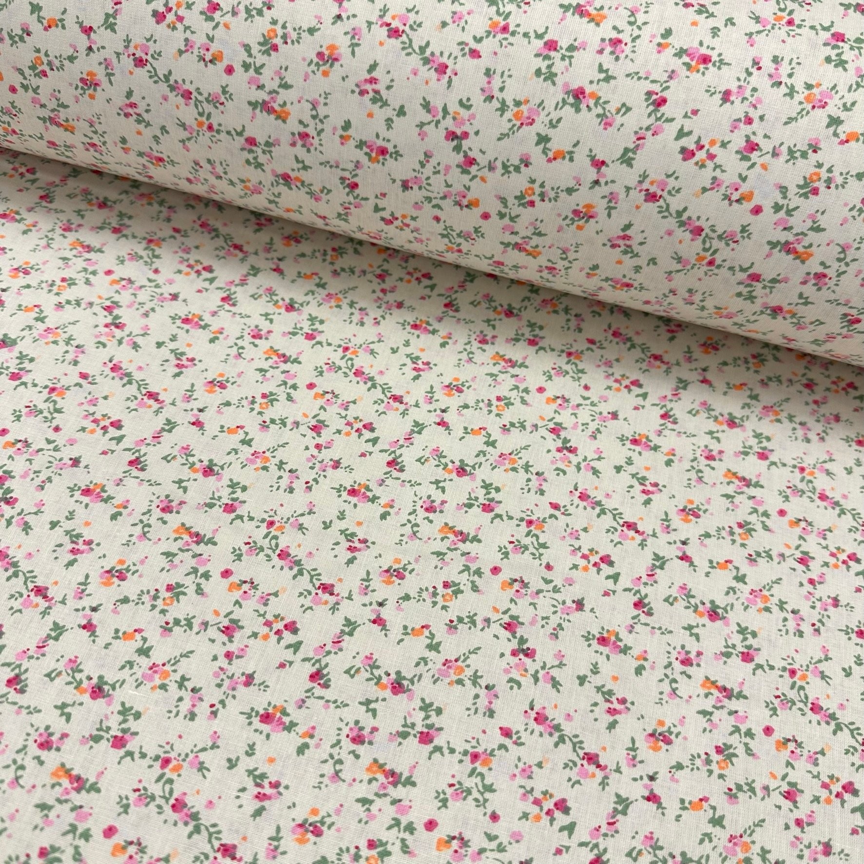 Tiny Flower Flower Poplin Fabric