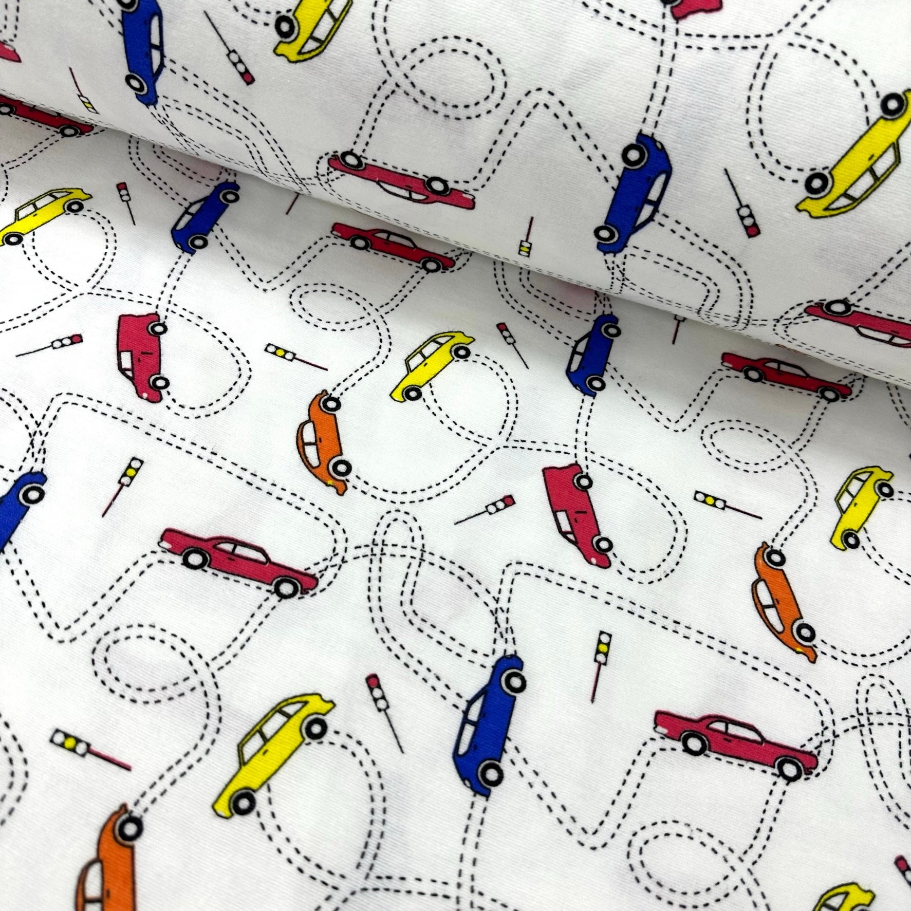 Traffic Flannel Fabric