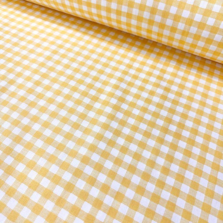 Squares Poplin Fabric