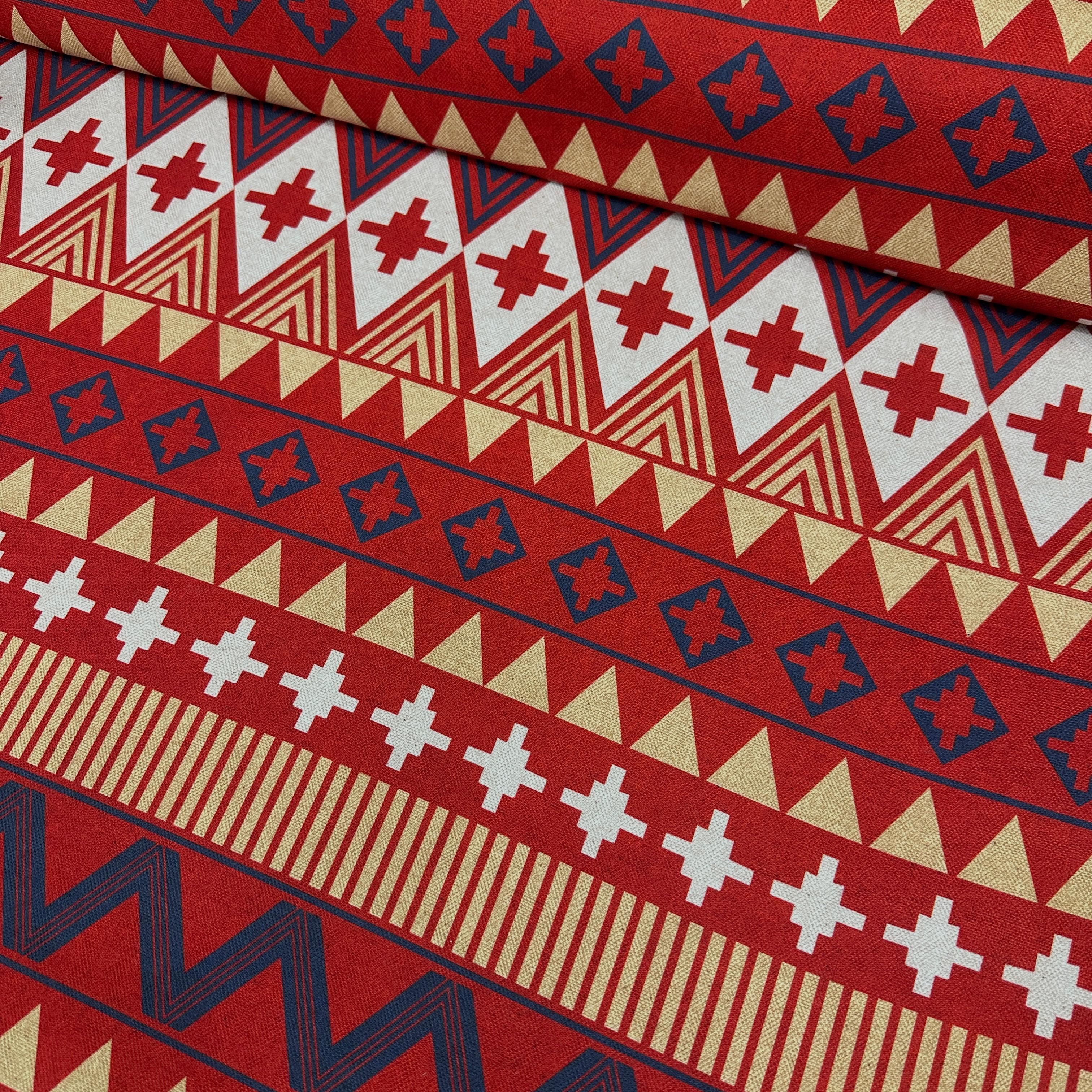 Ethnic Rug Digital Printing Fabric