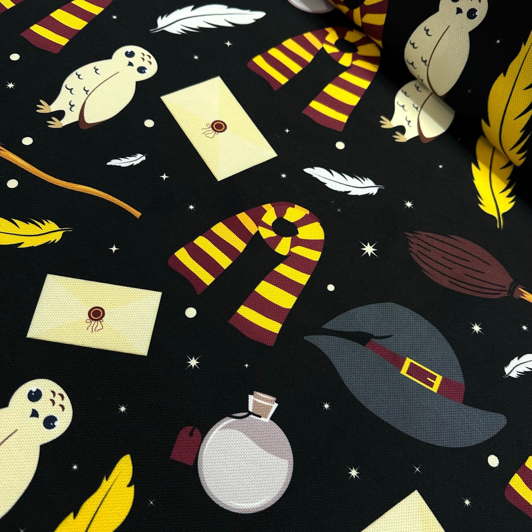 Black Magic Digital Printing Fabric