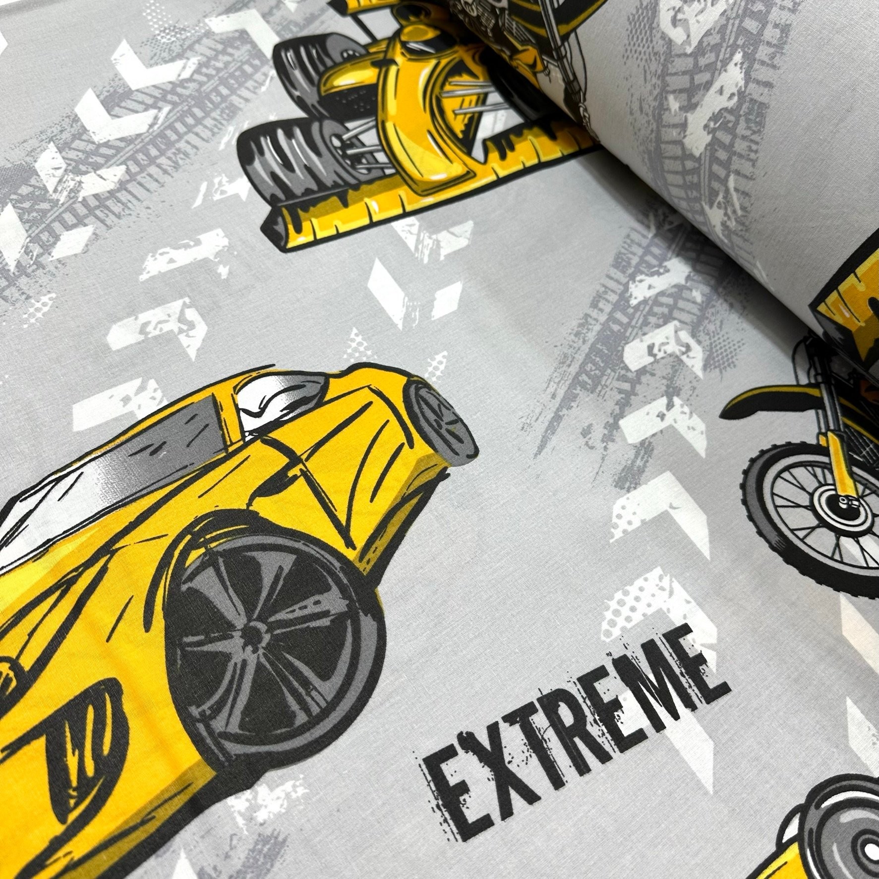 Extreme Racing Poplin Fabric