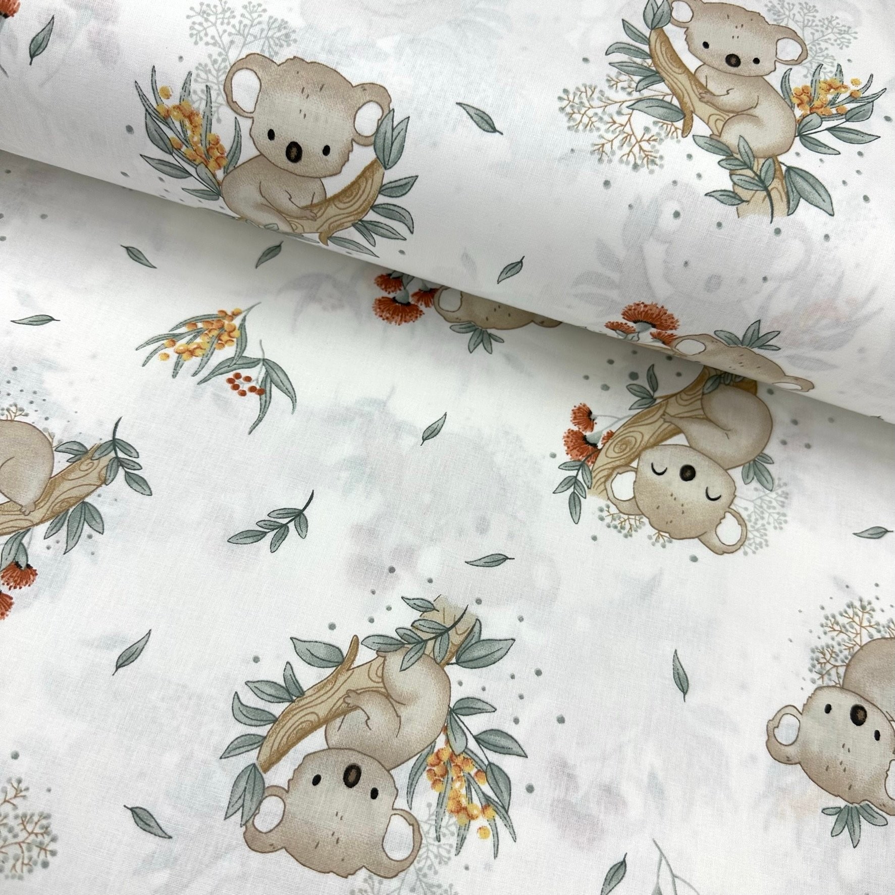 Koala Poplin Fabric