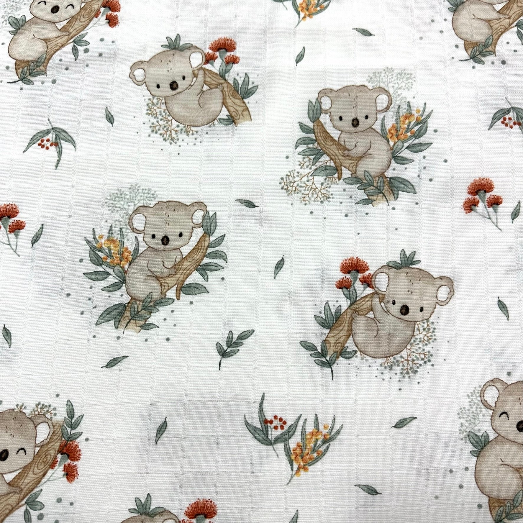 Koala Muslin Cloth Fabric