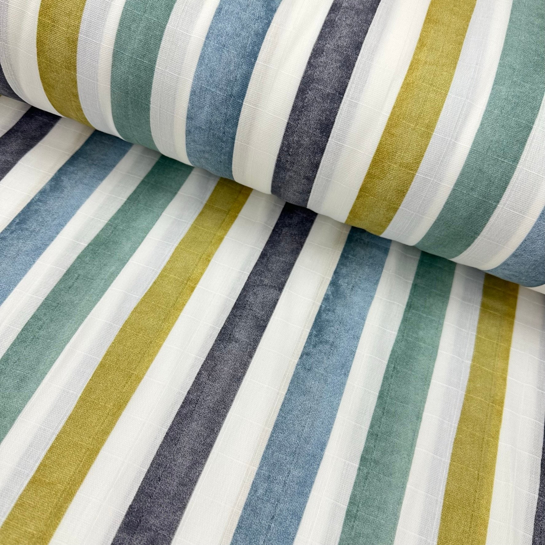 Lines Muslin Cloth Fabric