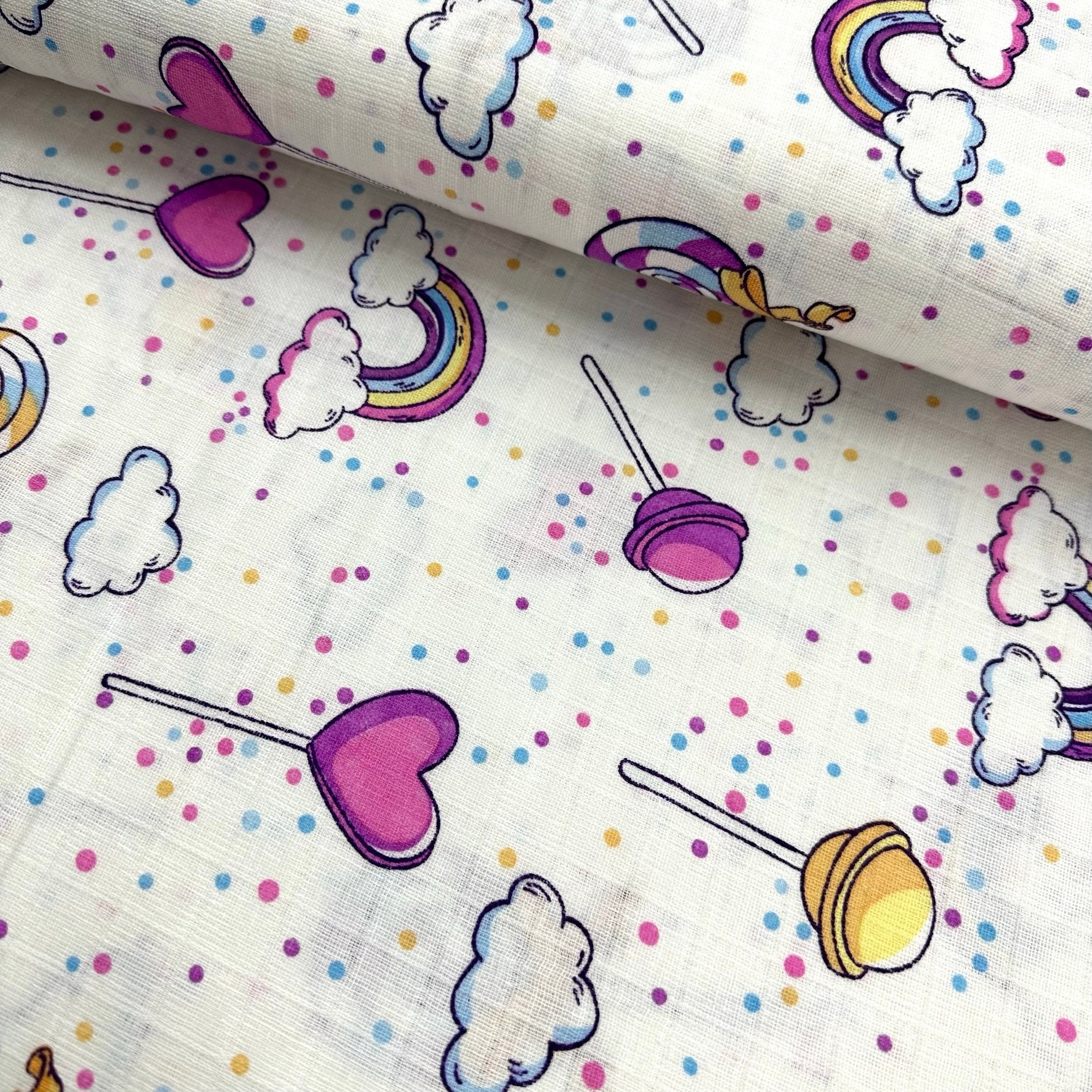 Sugar World Muslin Cloth Fabric