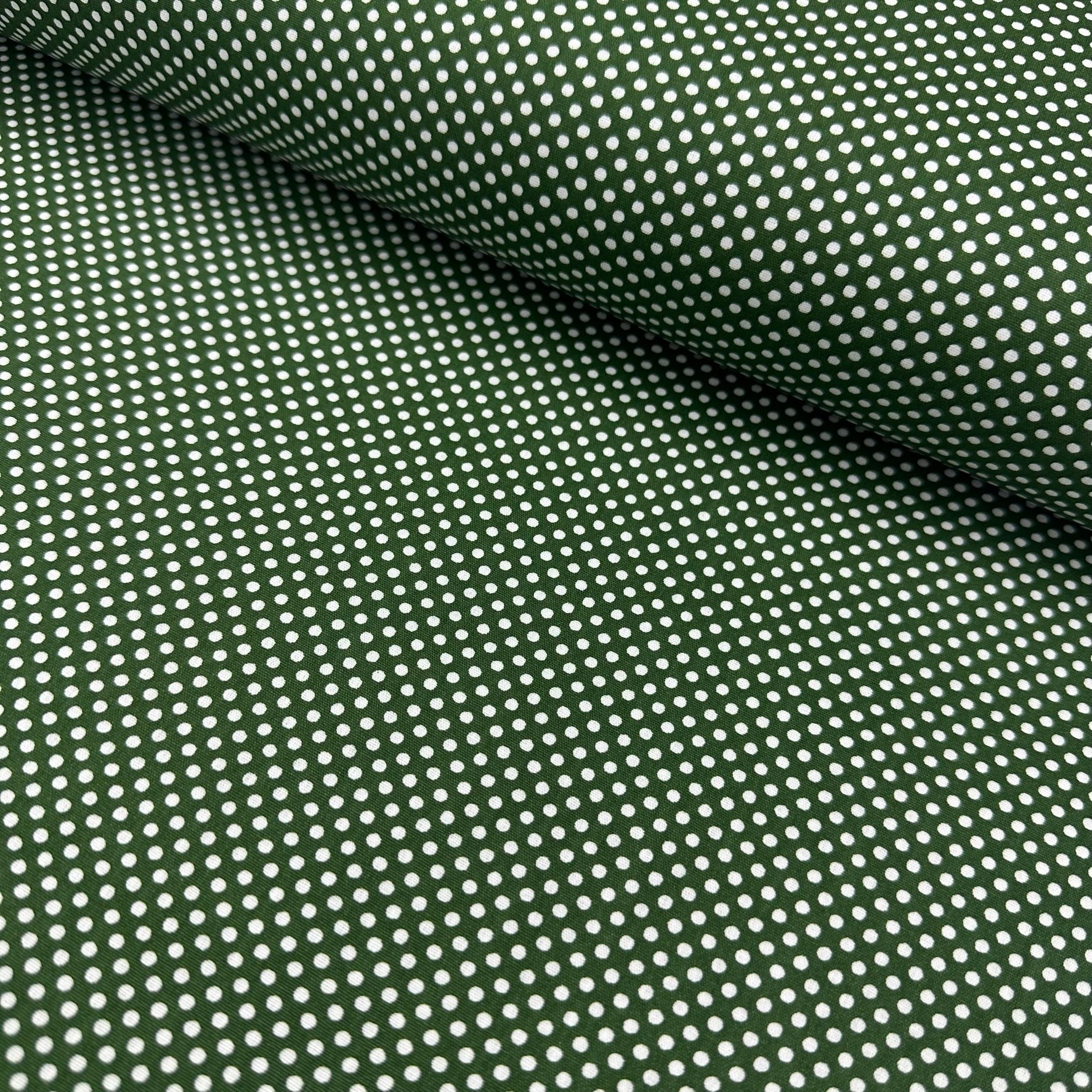 Polka Dot Poplin Fabric