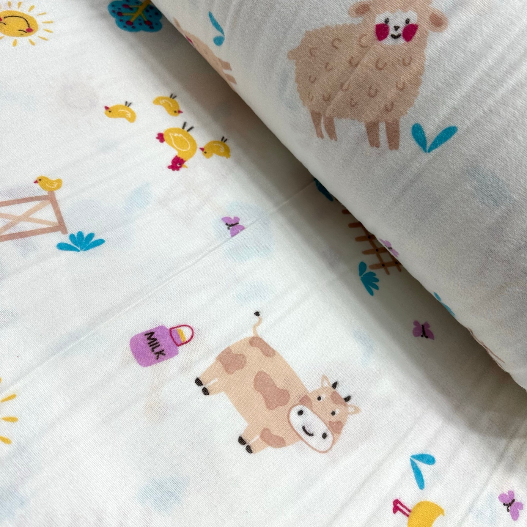 Milk Animals Monde Fabric