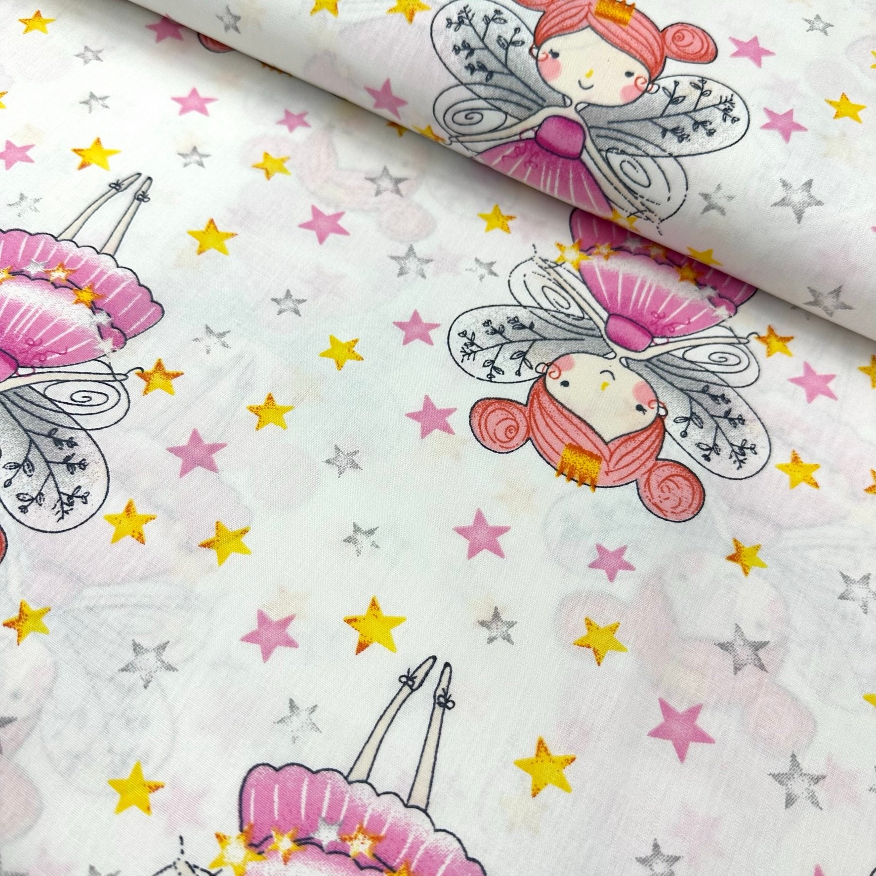 Princess Fairy Poplin Fabric