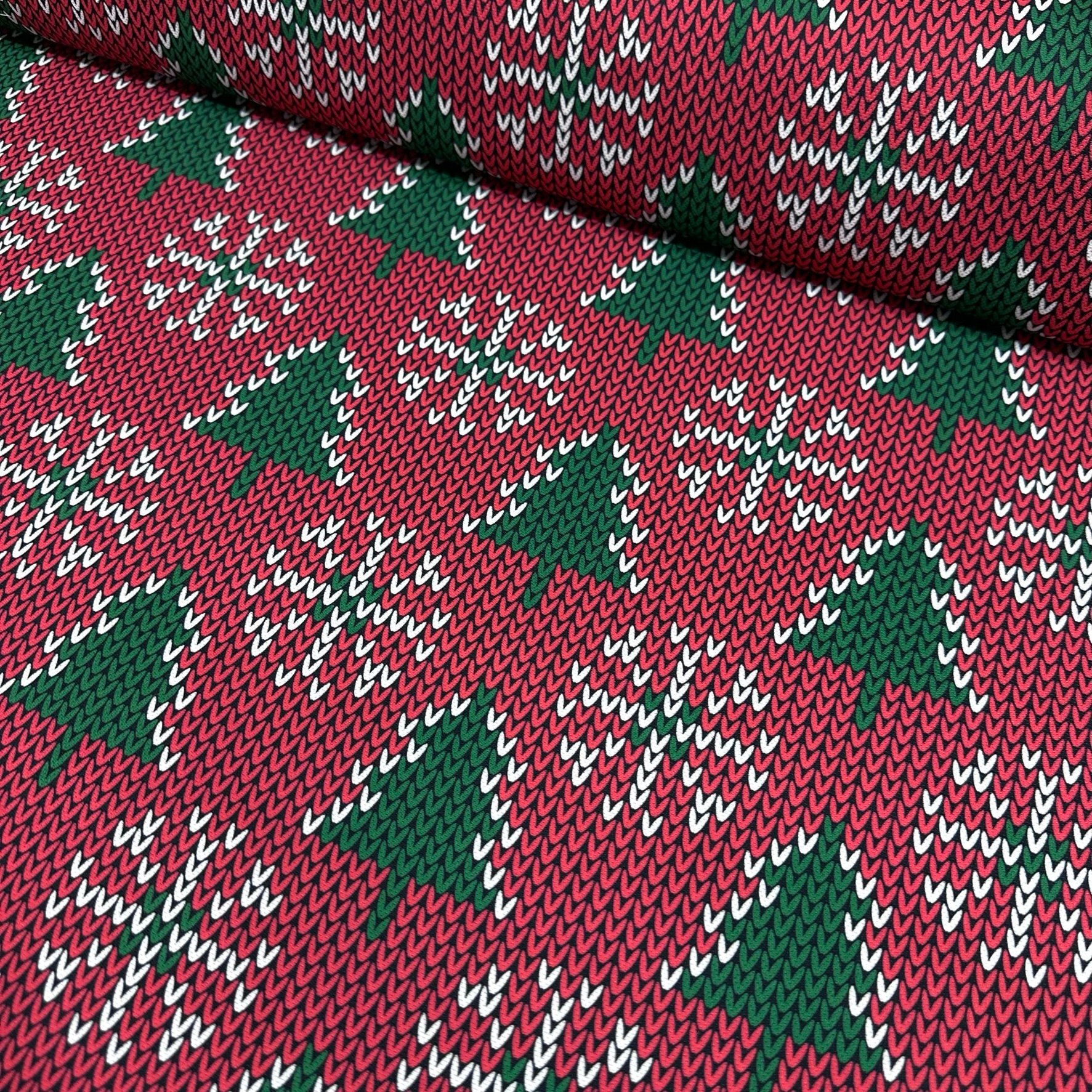 Christmas Pine Tree Digital Printing Fabric