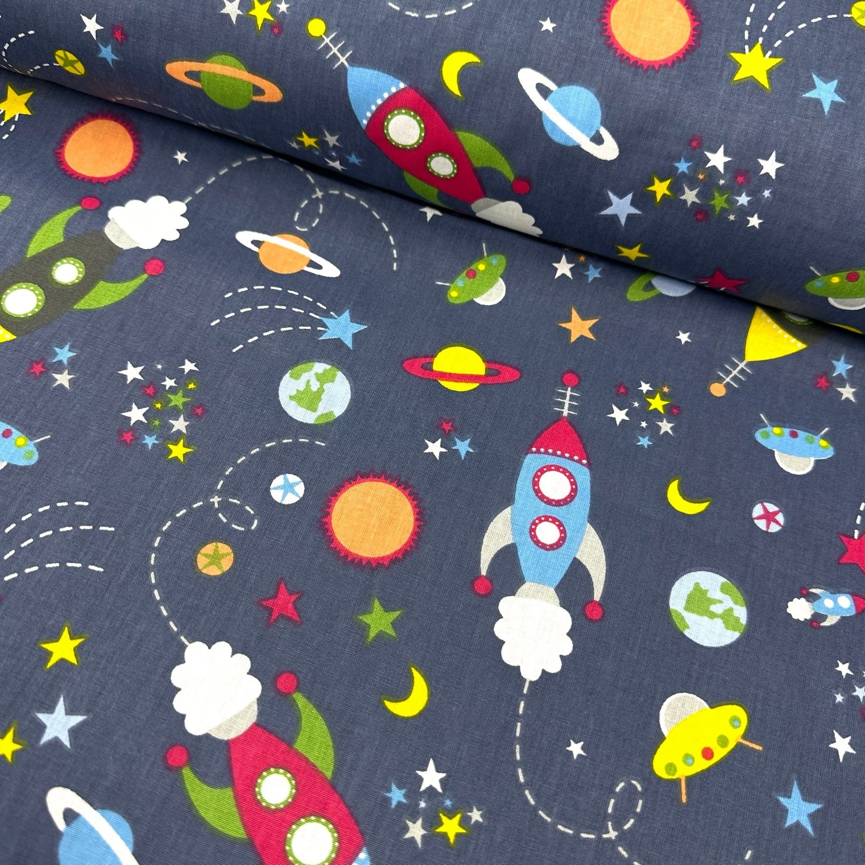 My Dream Space Is Poplin Fabric