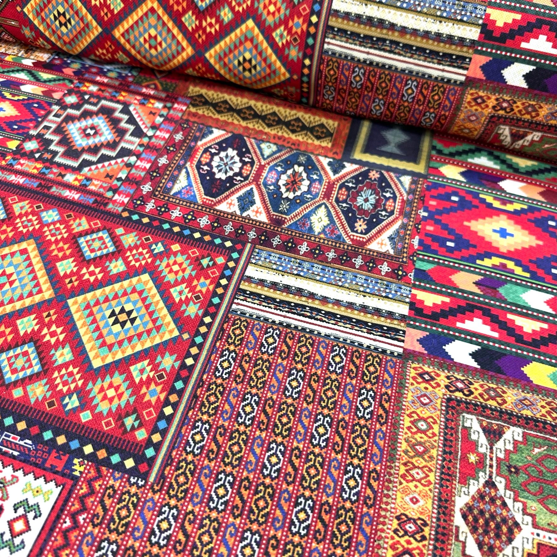 Kilim Kirkyama Digital Printing Fabric