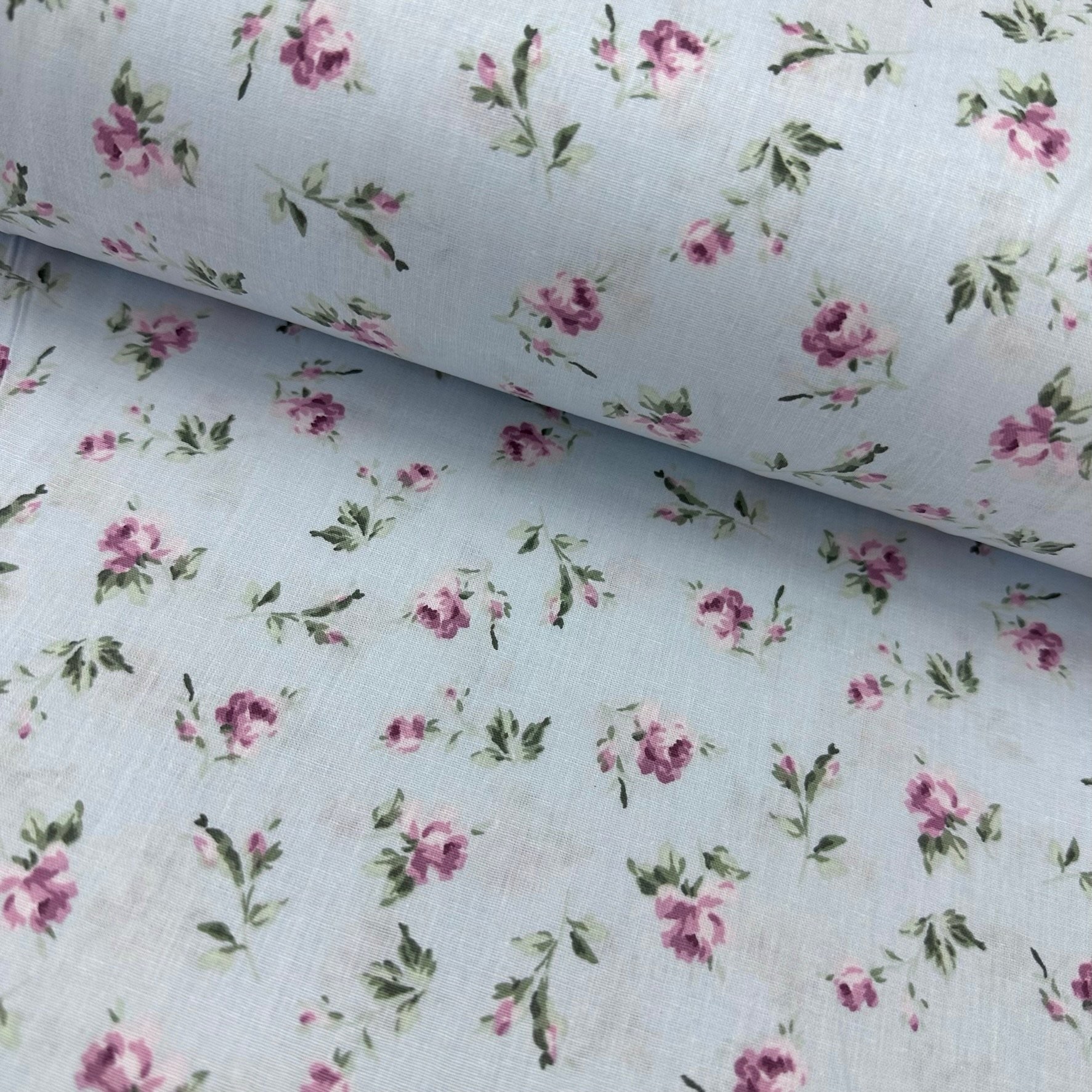 Little Peony Poplin Fabric