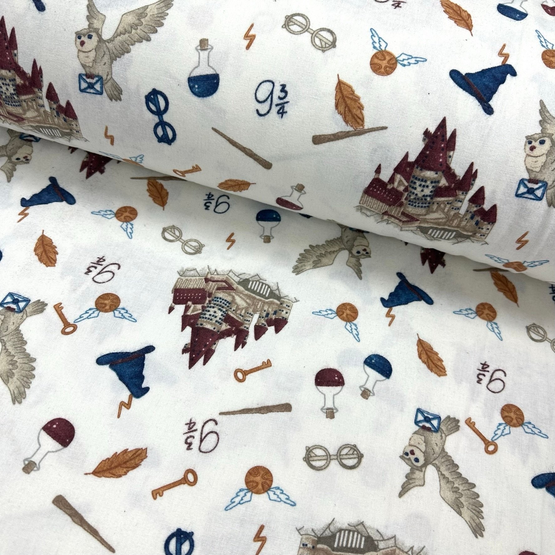Magic School Flannel Fabric