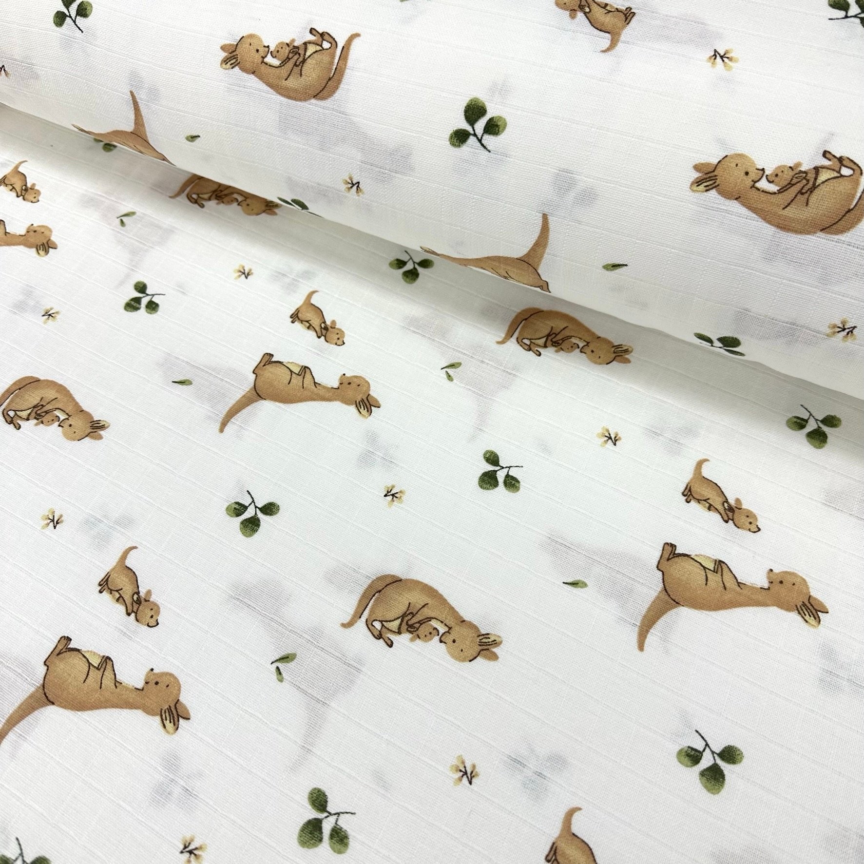 Kangaroo Muslin Cloth Fabric