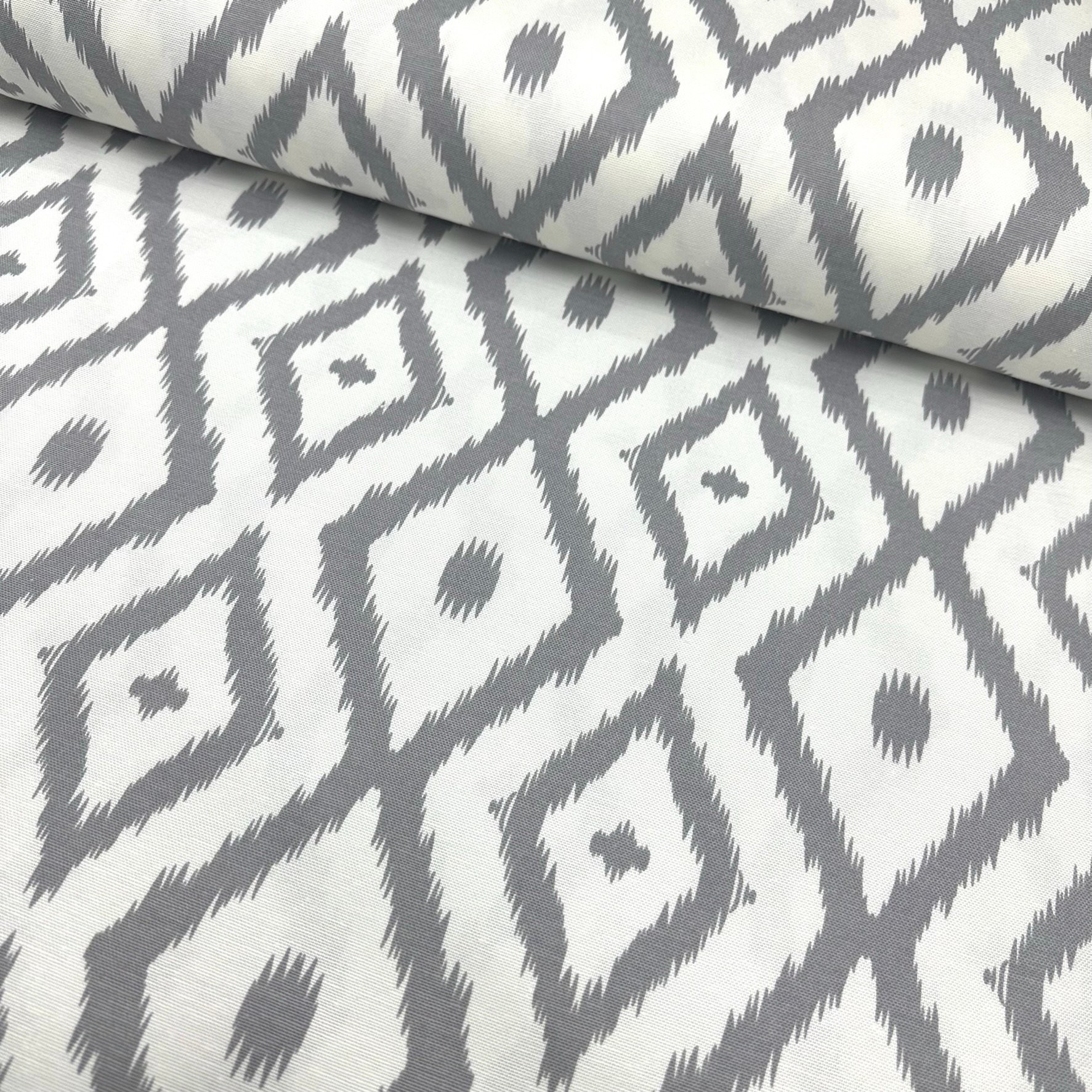 Ikat Panama Linen Fabric