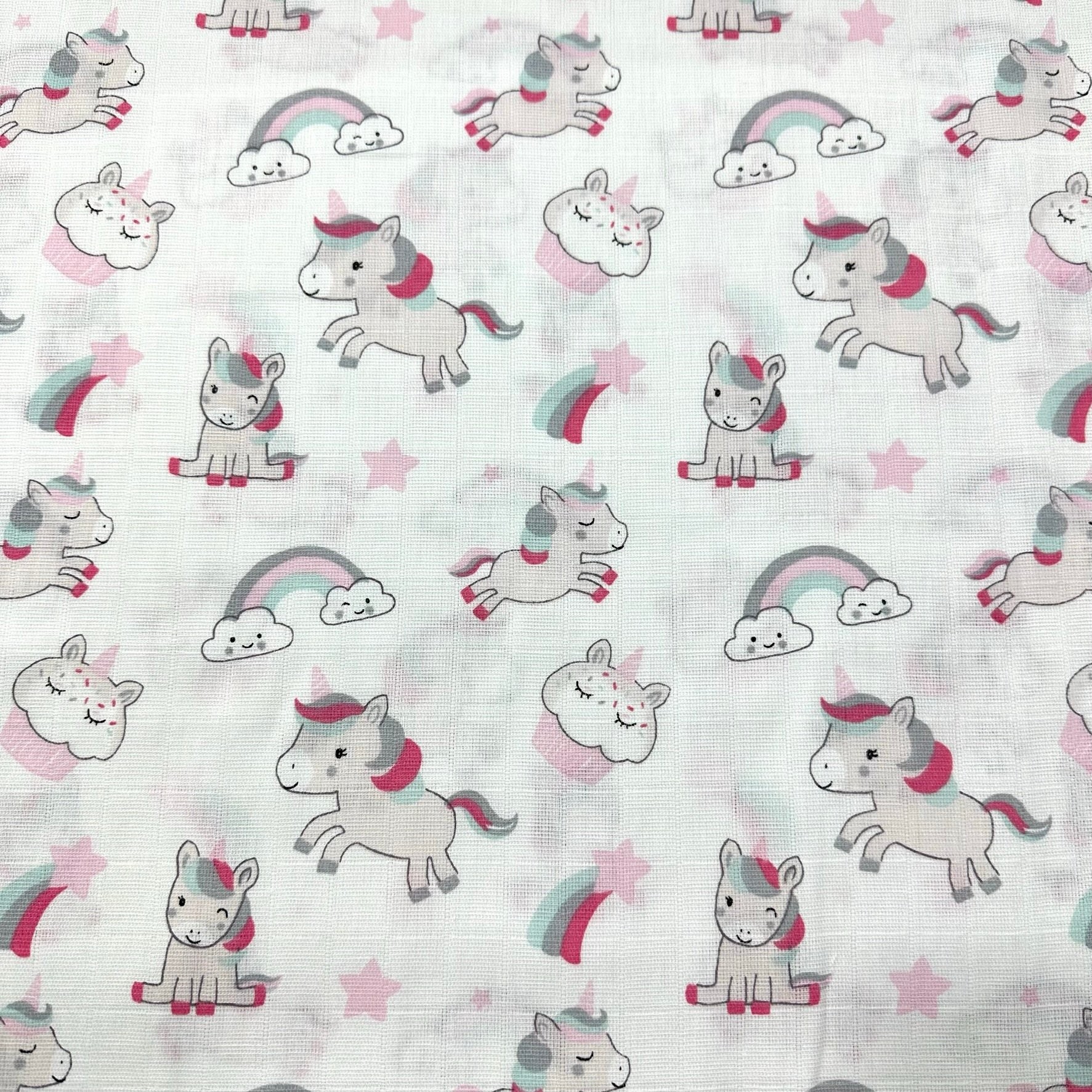 Little Unicorn Muslin Cloth Fabric