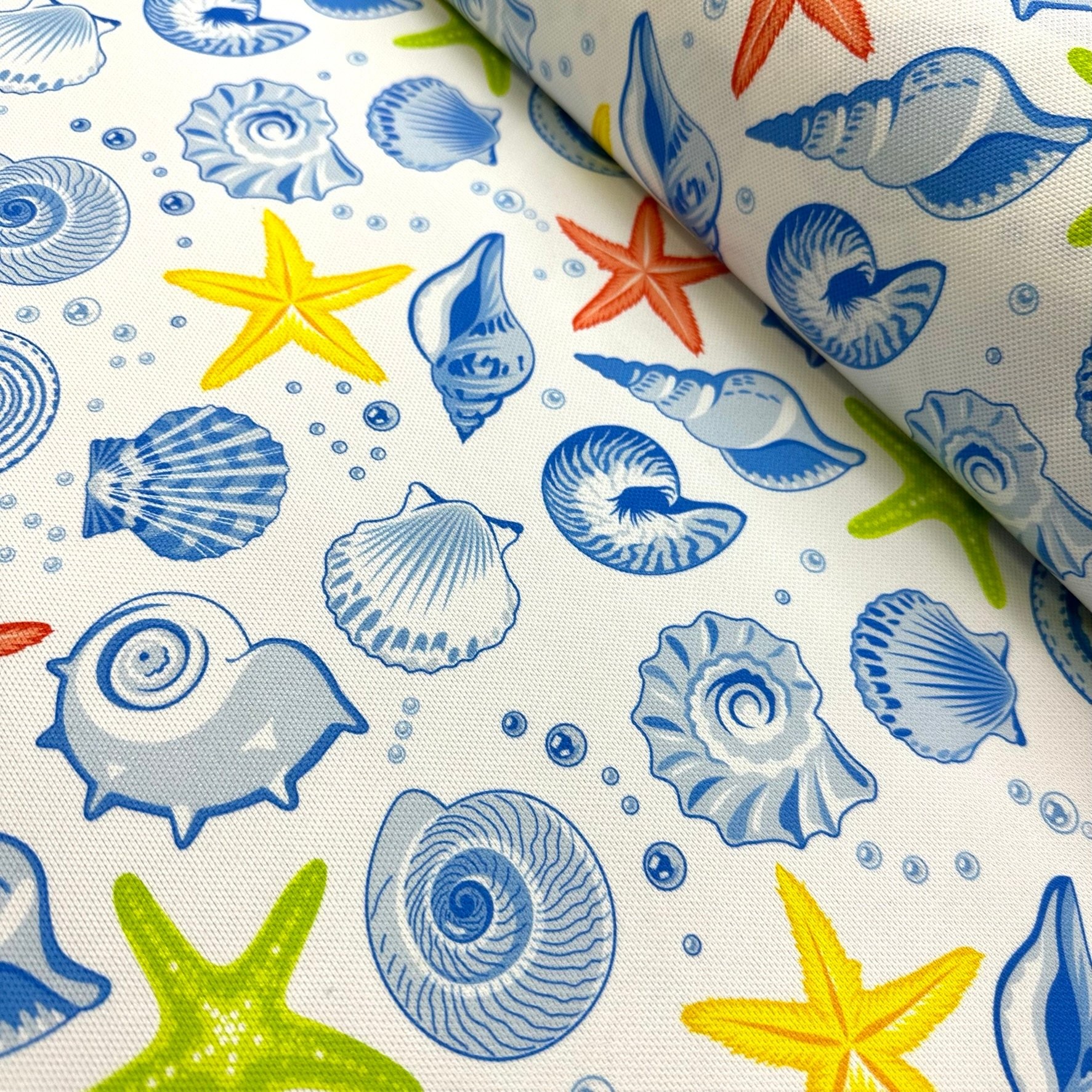 Sea Shells Digital Printing Fabric