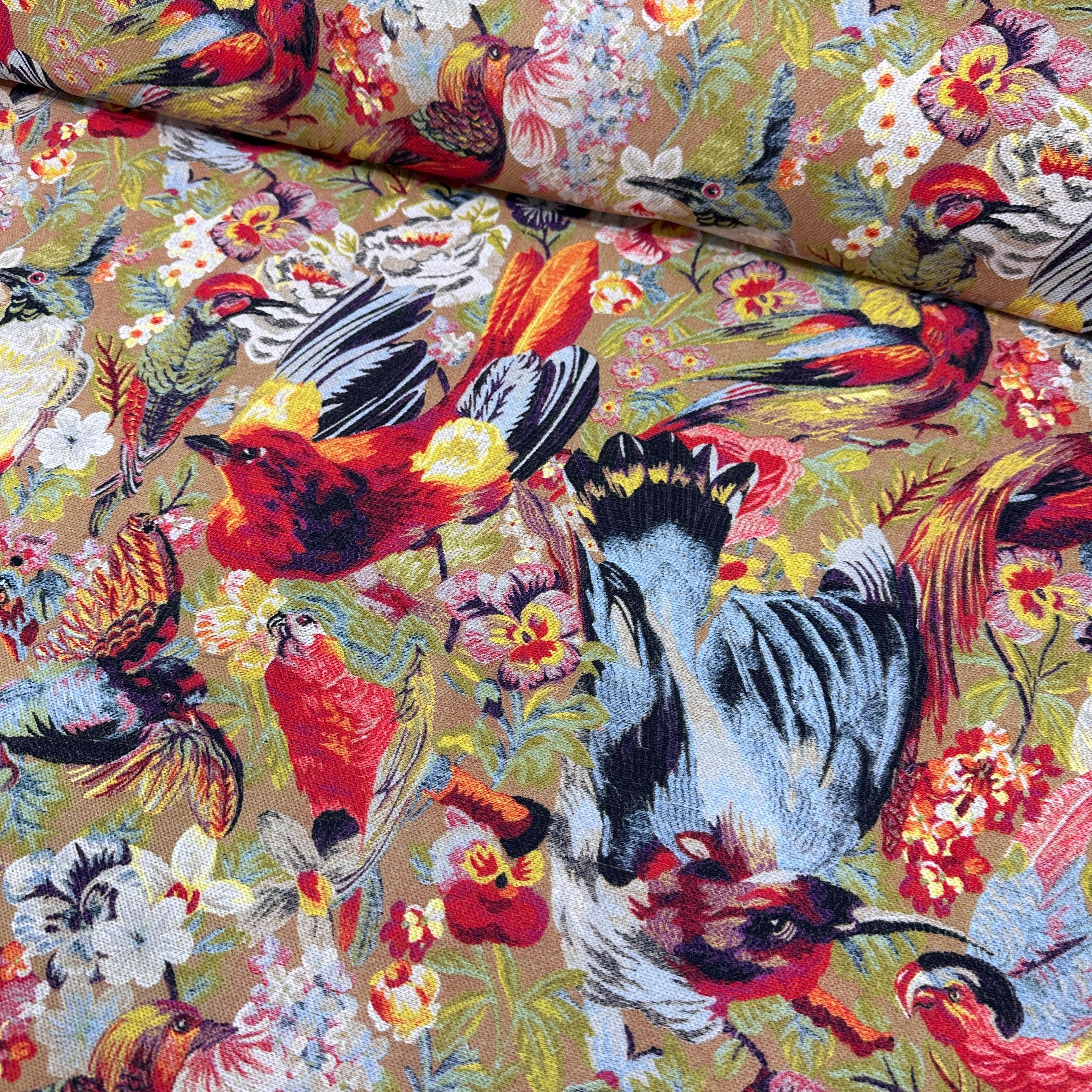 Gorgeous Birds Digital Printing Fabric