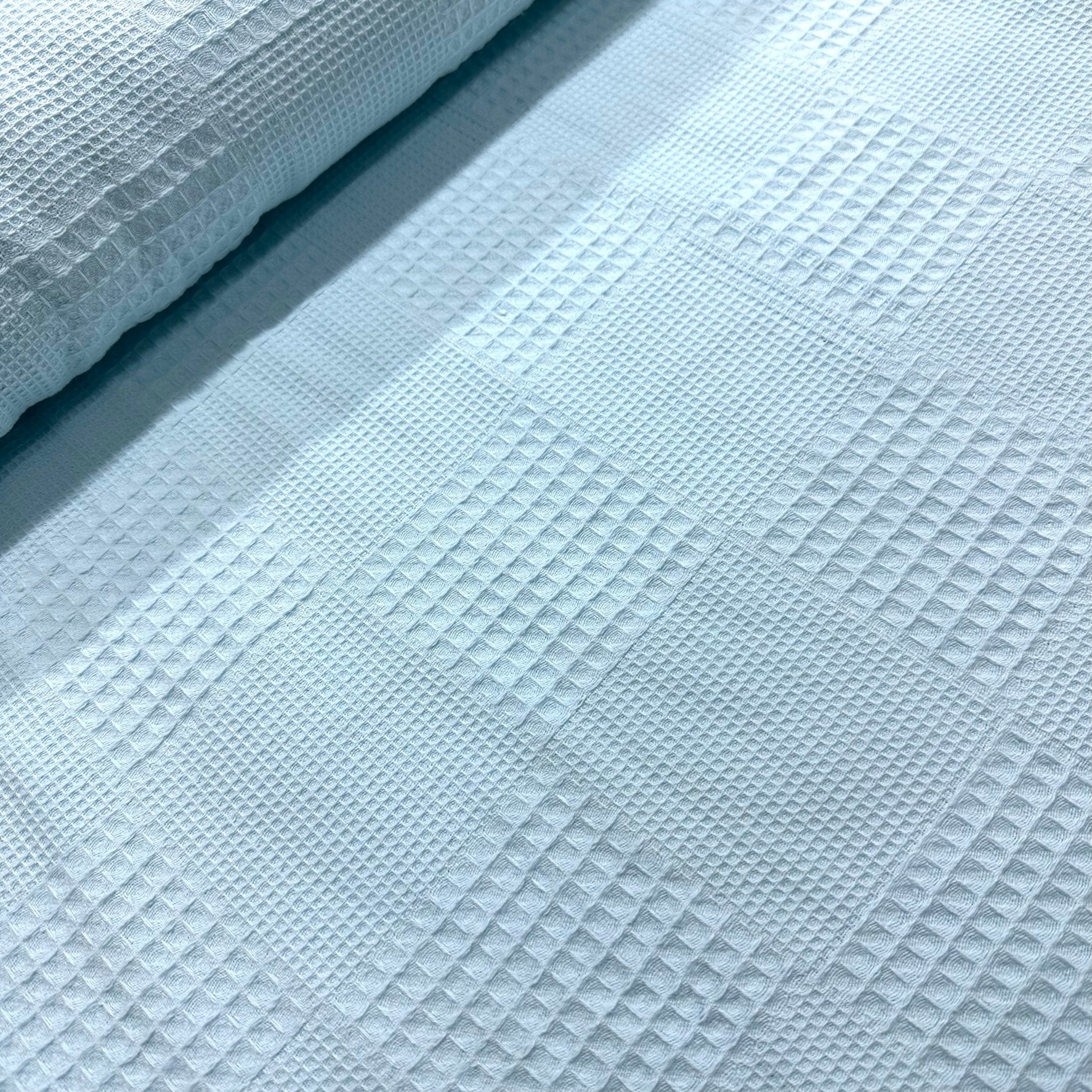 Honeycomb Checkers Pique Fabric