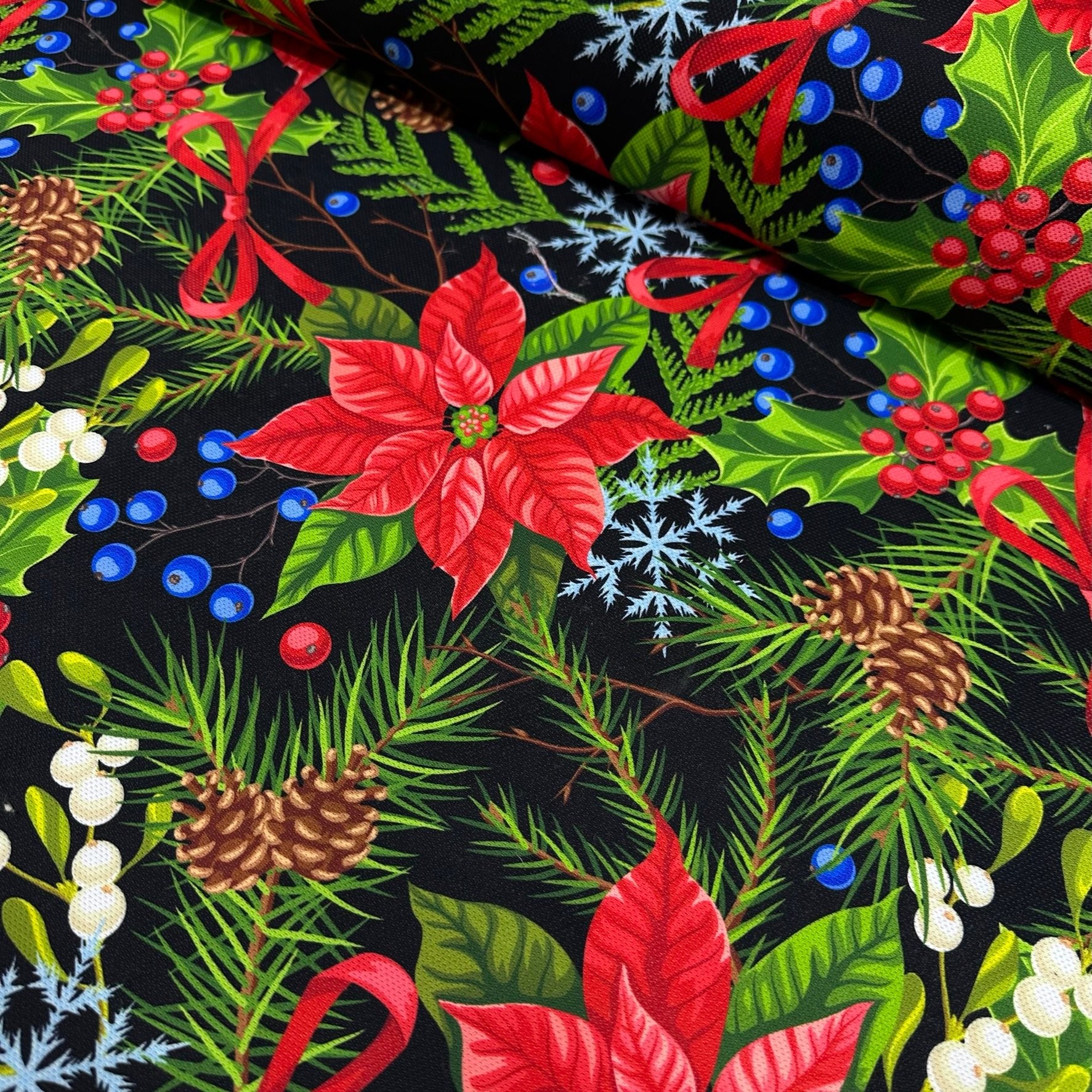 Flowers of the Black Forest Digital Printing Fabric