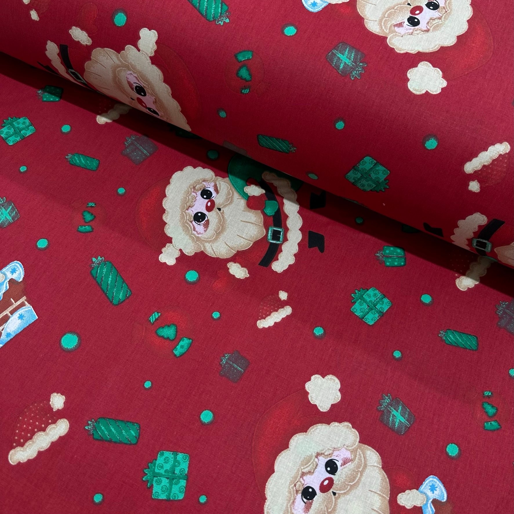 Santa Poplin Fabric